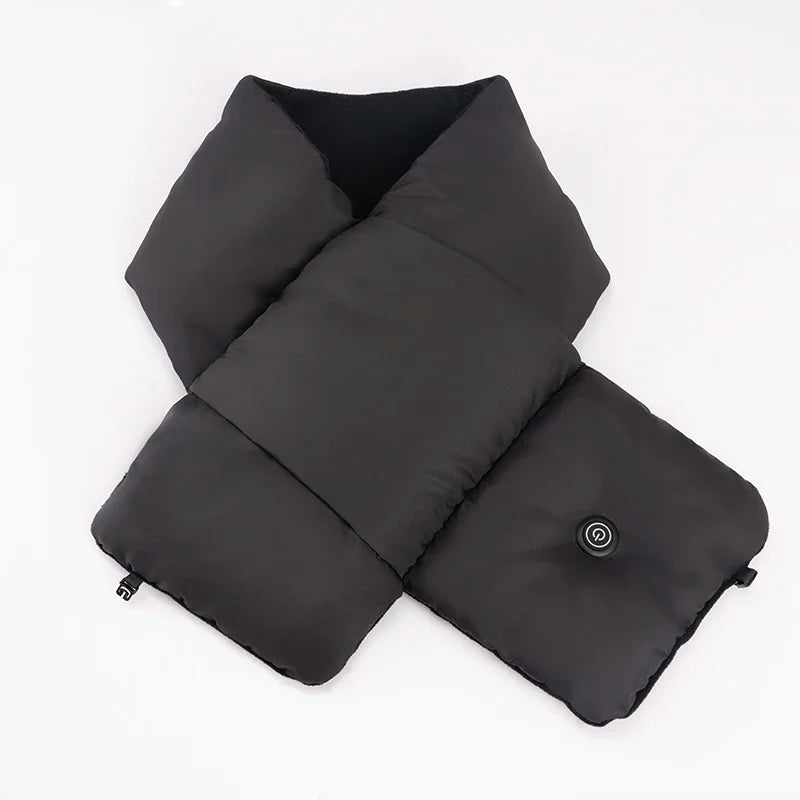 Verwarmde Nekwarmer USB Oplaadbaar Pluche Kraag Unisex Winteraccessoire Thermische Halsdoek Outdoor Warmte | Sansoti
