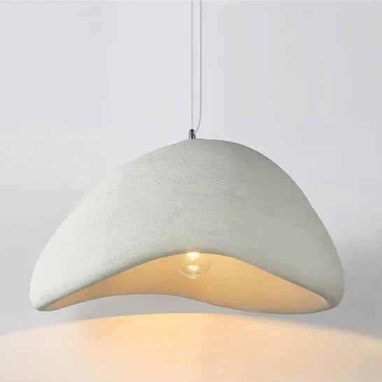 Minimalist Pendant Lamp with Natural Texture and Warm Ambient Light for Dining Room and Living Room | Sansoti