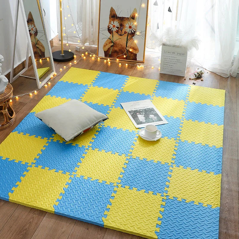 Puzzelmat Baby EVA Foam Vloertegels 30x30cm Antislip Speelmat Kinderen Kruipmat Zachte Speelvloer Babykamer Speelkamer | Sansoti