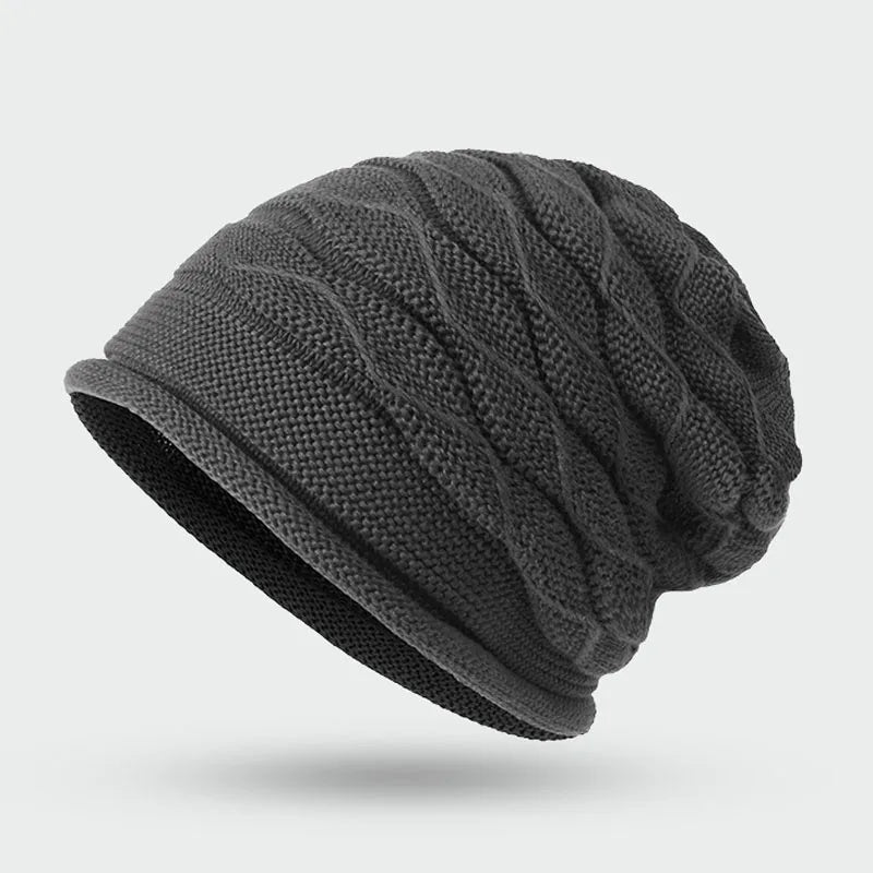 Gebreide Slouchy Muts Unisex Wintermuts Rekbaar Acryl Beanie Dames Heren Outdoor Casual Hoofddeksels | Sansoti
