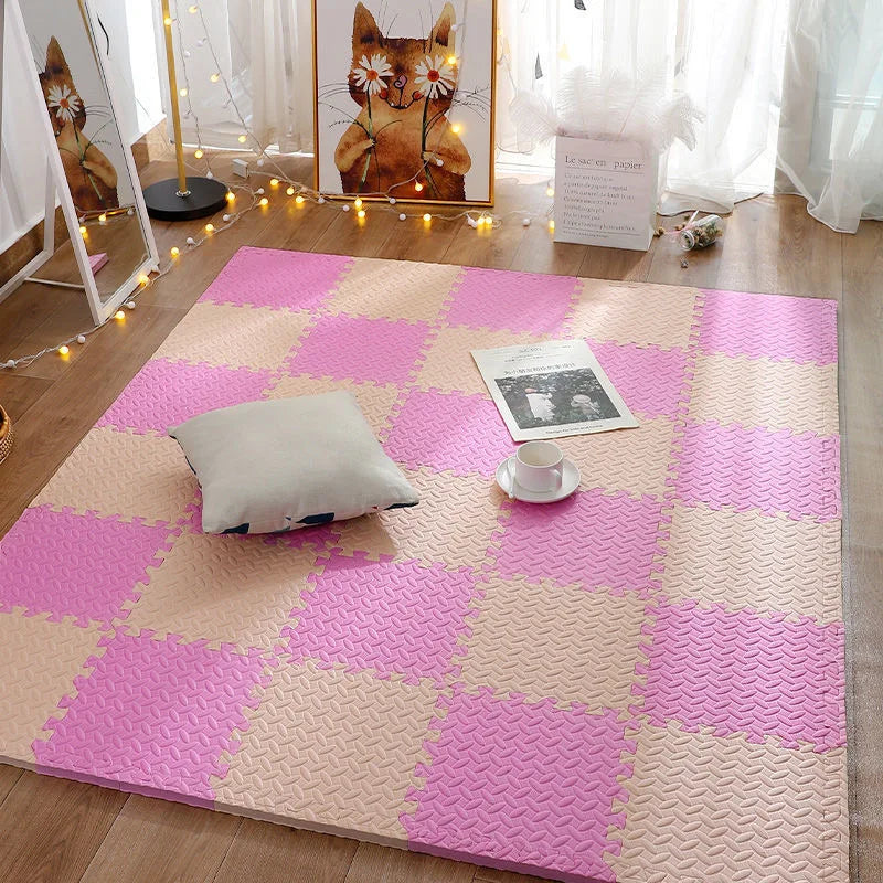 Puzzelmat Baby EVA Foam Vloertegels 30x30cm Antislip Speelmat Kinderen Kruipmat Zachte Speelvloer Babykamer Speelkamer | Sansoti