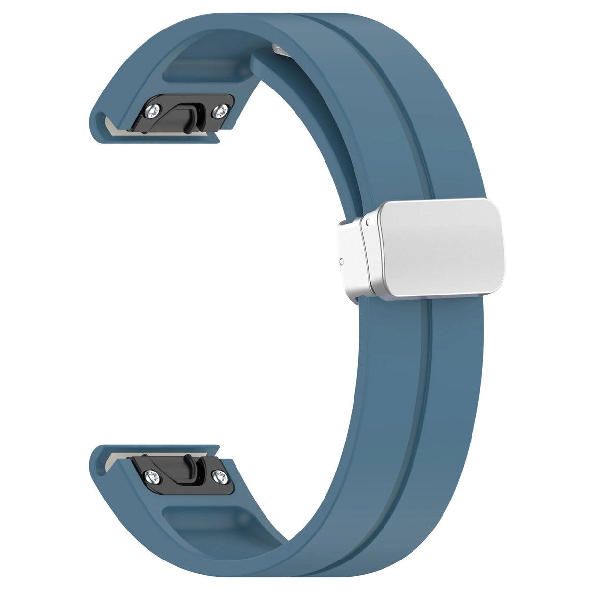 Silicone Smartwatch Band 20mm 22mm 26mm Adjustable Sports-Friendly Comfortable Stylish Watch Band | Sansoti