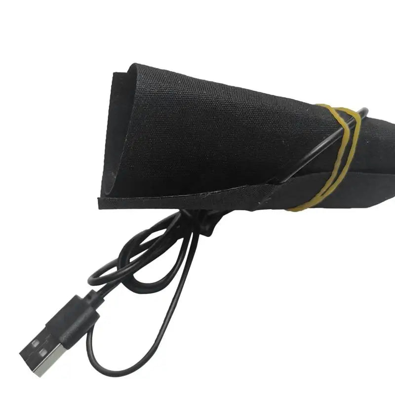 Verwarmingselement voor Handschoenen Carbon 8,5×6,5 cm USB 5V Flexibel Verwarmbaar Winter Handverwarmer | Sansoti