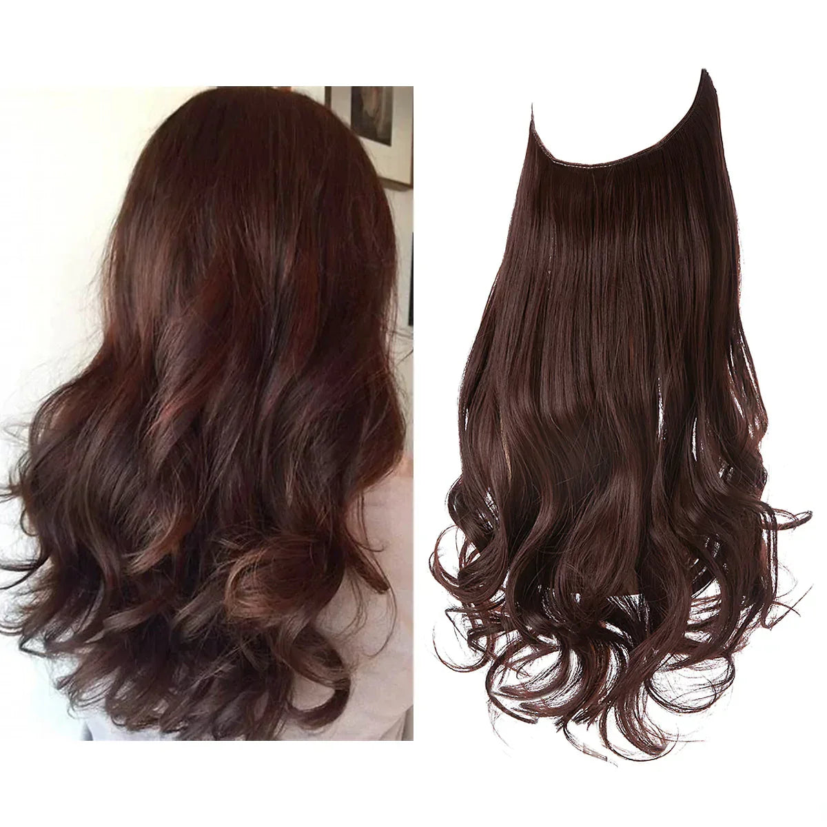Haarextensions Echt Haar 100% Natuurlijk voor Volheid en Lengte | Hittebestendig | Natuurlijke Glans | Sansoti