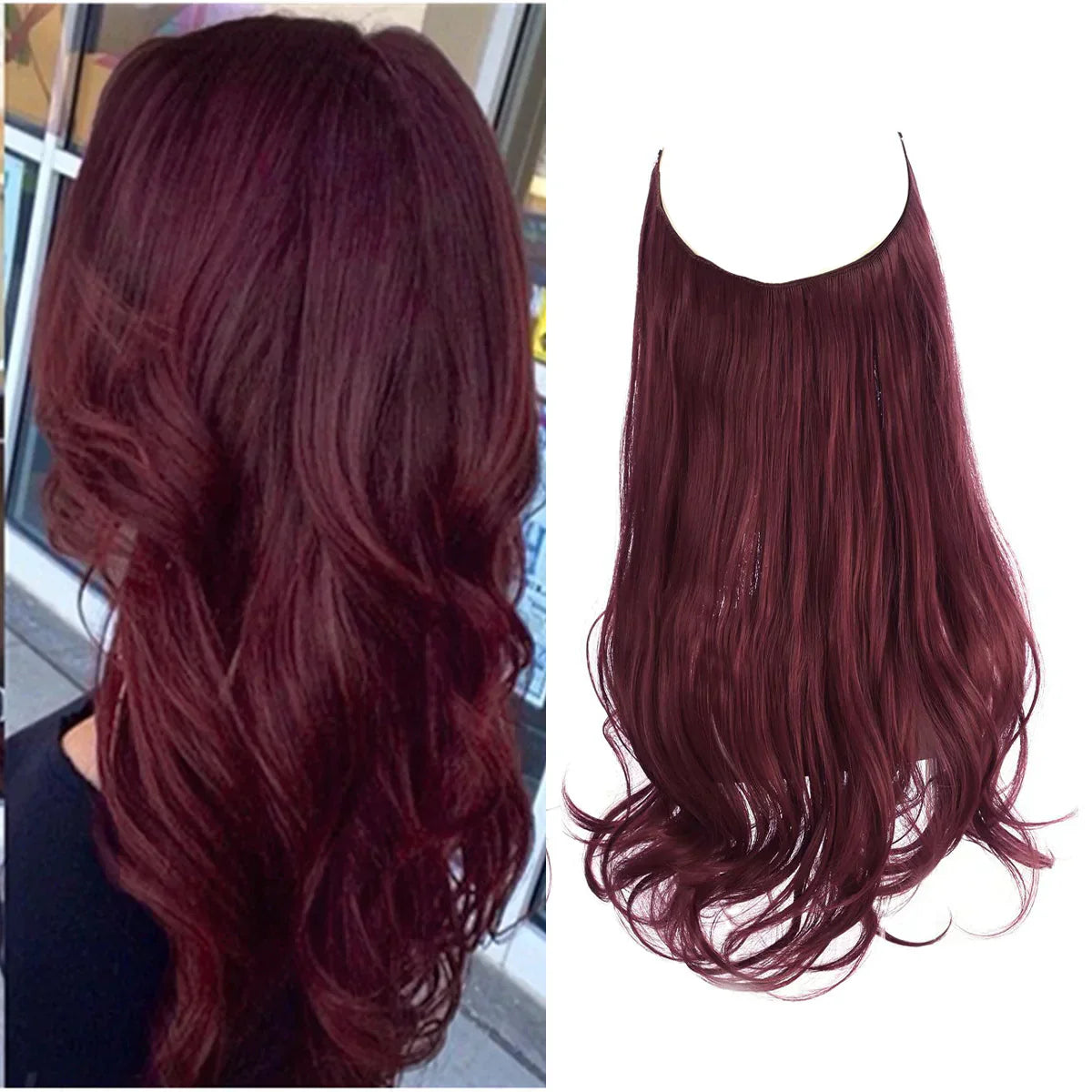 Haarextensions Echt Haar 100% Natuurlijk voor Volheid en Lengte | Hittebestendig | Natuurlijke Glans | Sansoti