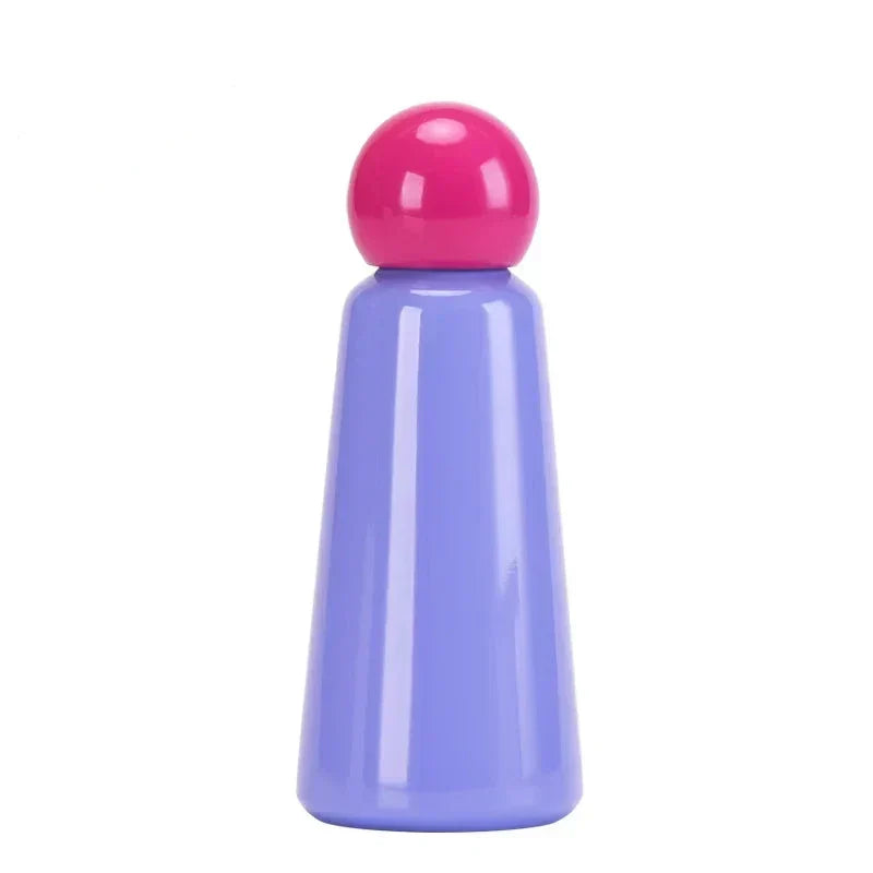Thermosfles RVS Tweekleurig 500ml Isoleerfles Warmhoud Waterfles Sport Drinkfles Lekvrij Dubbelwandig | Sansoti