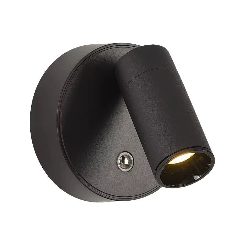 Applique murale LED rechargeable avec aimant, tactile, à intensité variable et orientable à 360°, lampe de lecture pour chambre et éclairage nocturne | Sansoti