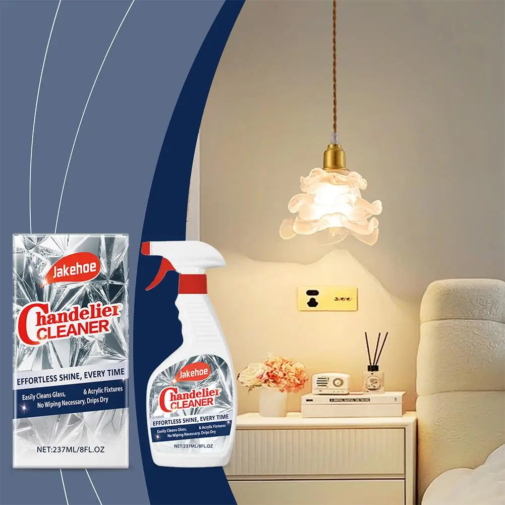 Spray nettoyant pour lampes et verre – Pour lampes en cristal, verre et métal | Sansoti