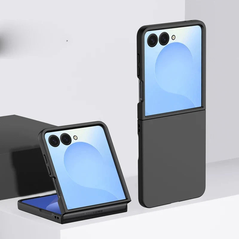 Shockproof Hard Case for Foldable Smartphone Blue Green Pink Beige Protection Wireless Charging | Sansoti