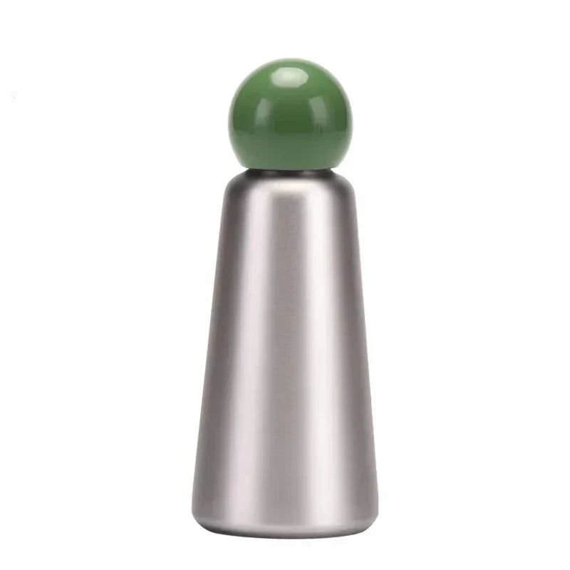 Thermosfles RVS Tweekleurig 500ml Isoleerfles Warmhoud Waterfles Sport Drinkfles Lekvrij Dubbelwandig | Sansoti