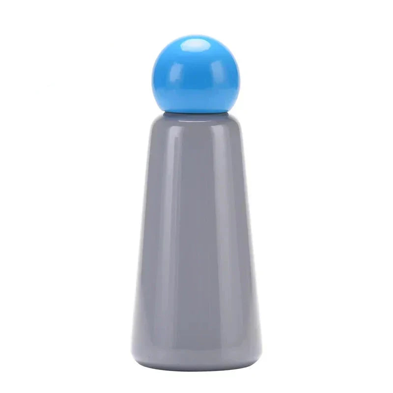 Thermosfles RVS Tweekleurig 500ml Isoleerfles Warmhoud Waterfles Sport Drinkfles Lekvrij Dubbelwandig | Sansoti