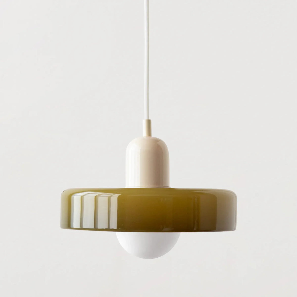 Suspension en verre avec boule colorée pour salle à manger et chambre, éclairage design moderne, plafonnier d’ambiance, intérieur | Sansoti