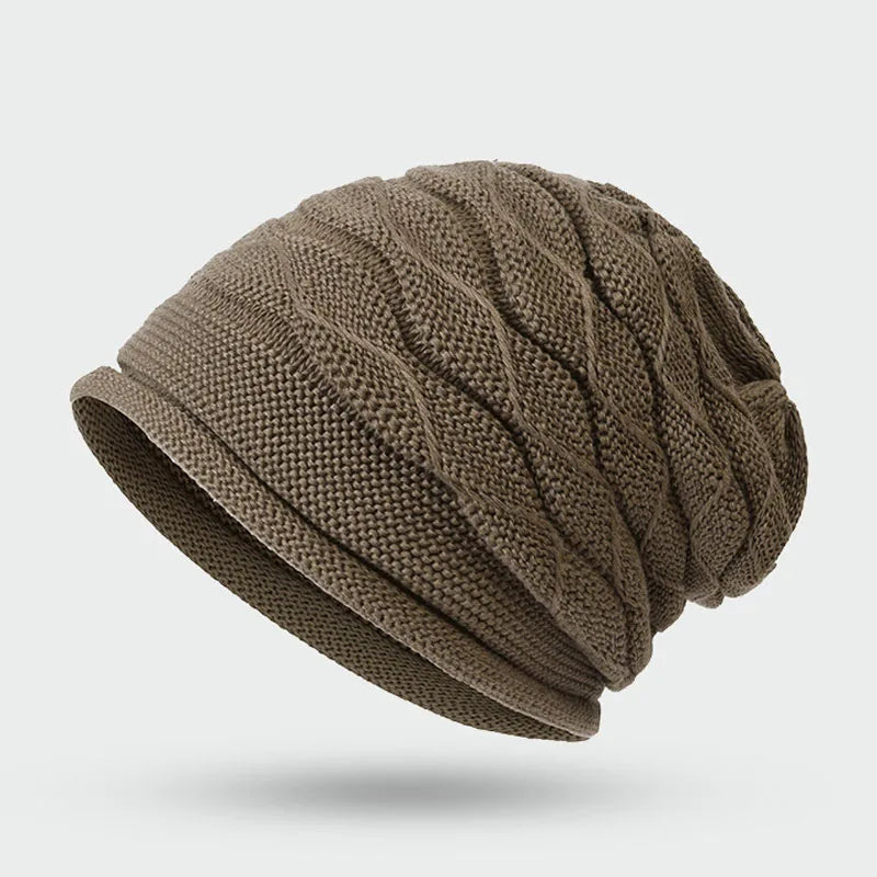 Gebreide Slouchy Muts Unisex Wintermuts Rekbaar Acryl Beanie Dames Heren Outdoor Casual Hoofddeksels | Sansoti