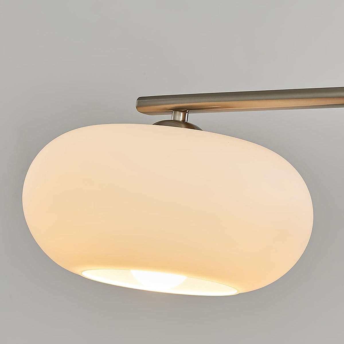 Design Pendant Lamp with 3 Globe Shades - Stylish Dining Room Lighting for Table and Kitchen Island - Adjustable 150 cm - Nickel or Gold - E26/E27 | Sansoti