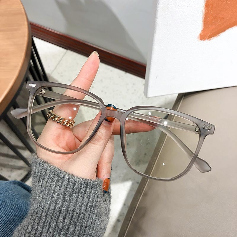 Dioptrie Bril voor Bijziendheid met Anti-Blauw Lichtfilter | Unisex Oversized Montuur | Vermindert Oogvermoeidheid | Sansoti