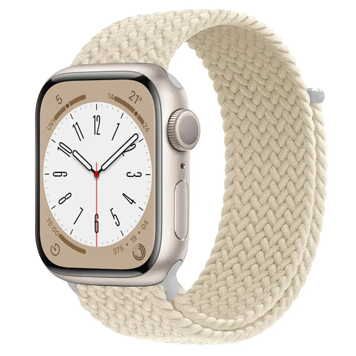 Nylon Watch Band with Hook-and-Loop Closure Breathable Adjustable Sports Band for Smartwatch Wristband | Sansoti