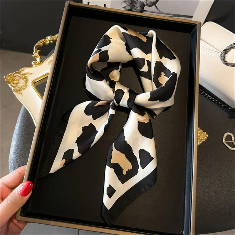Vierkante Sjaal 70x70 cm Polyester Multifunctioneel Haarband Nekdoek Dames Vier Seizoenen Decoratief | Sansoti
