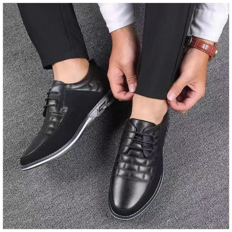 Klassieke Leren Herenschoenen – Elegante Instappers voor Iedere Gelegenheid | Sansoti