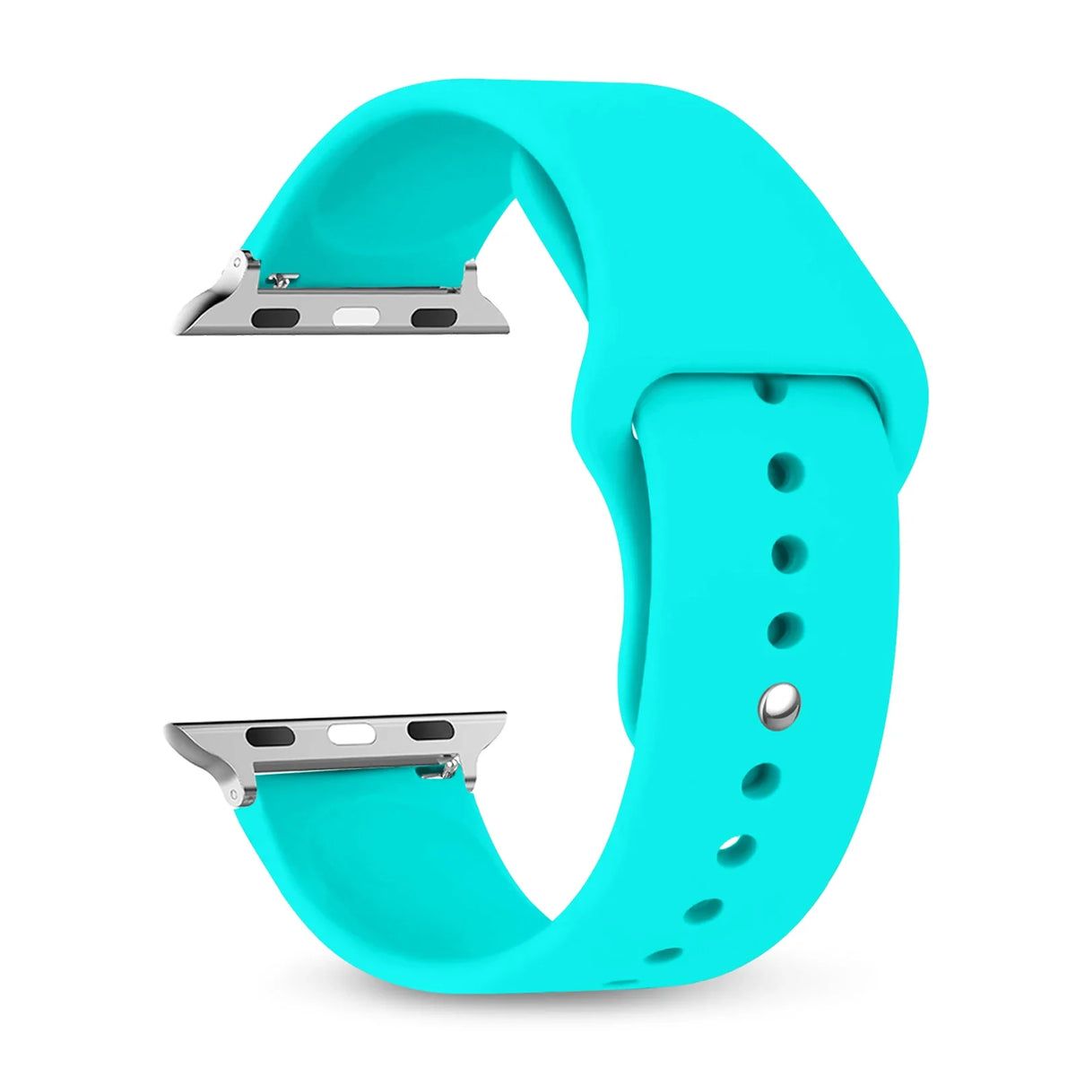 Wodoodporny silikonowy pasek do zegarka z regulowanym sportowym zapięciem do smartwatcha 38–49 mm, sportowy i wygodny | Sansoti