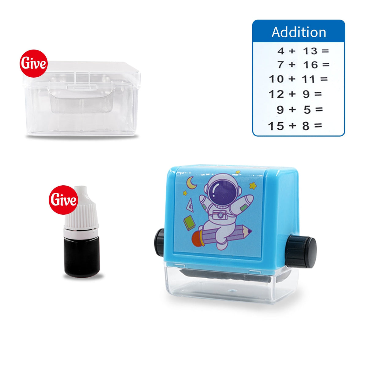 Math Game Dice with Operation Symbols — Educational Game for Children | Sansoti