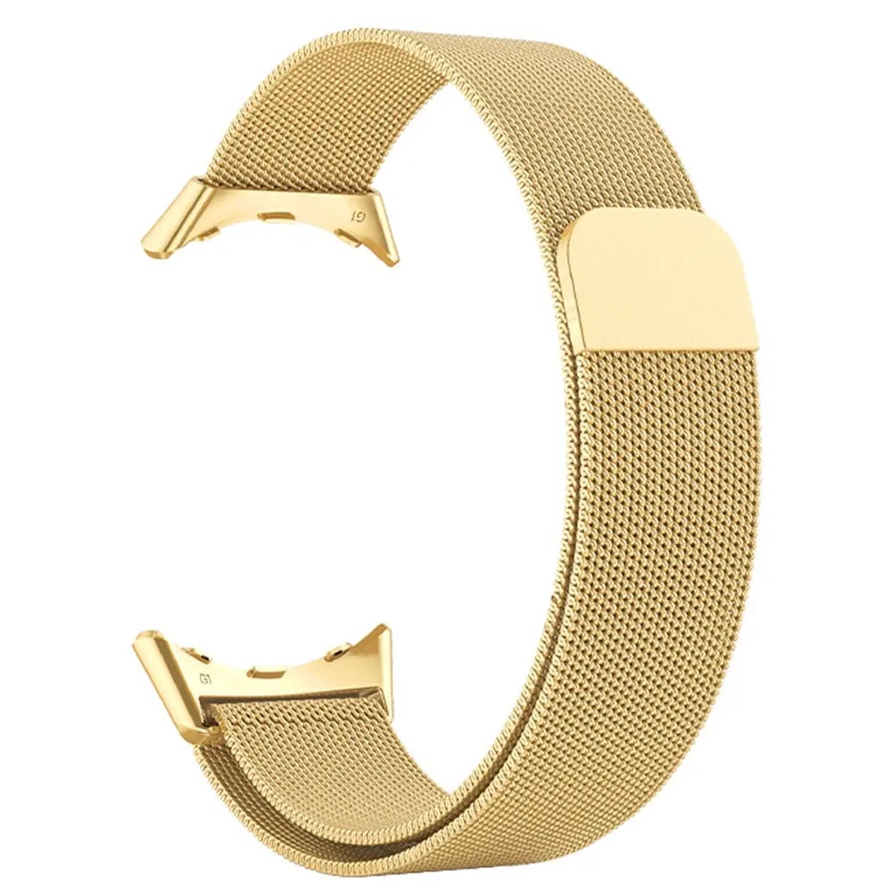 Magnetisches Stahlarmband für Smartwatch, 41 mm, 45 mm, Edelstahl, verstellbares Mesh-Armband | Sansoti