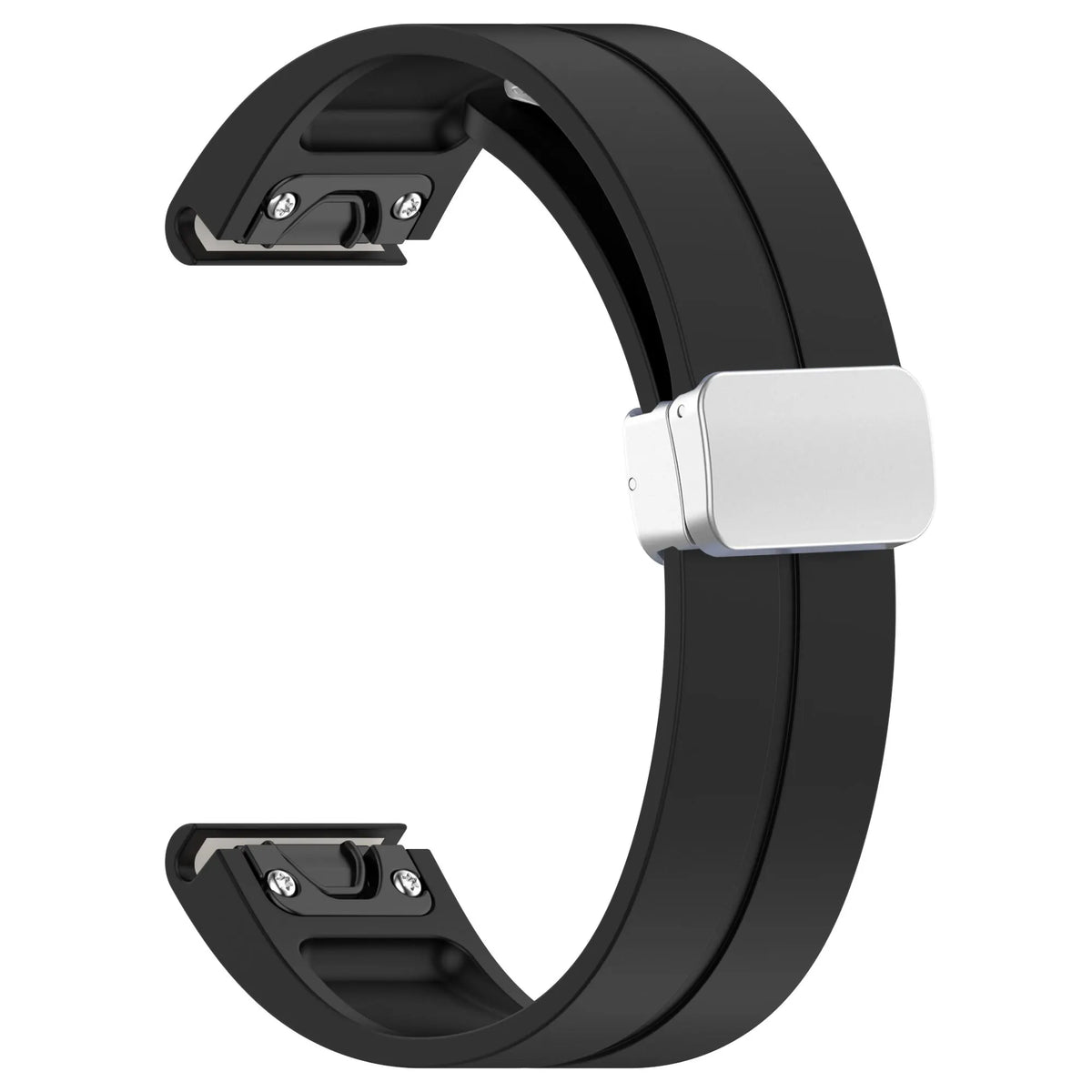 Silicone Smartwatch Band 20mm 22mm 26mm Adjustable Sports-Friendly Comfortable Stylish Watch Band | Sansoti