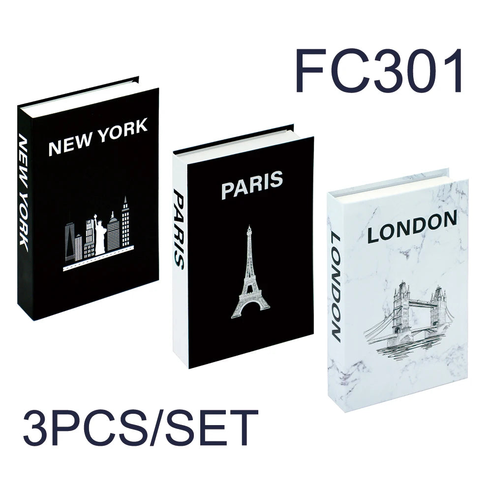 Couchtisch Dekoration Bücher Set 3 Stück Klappbares Design Kaffeetisch Styling | Sansoti