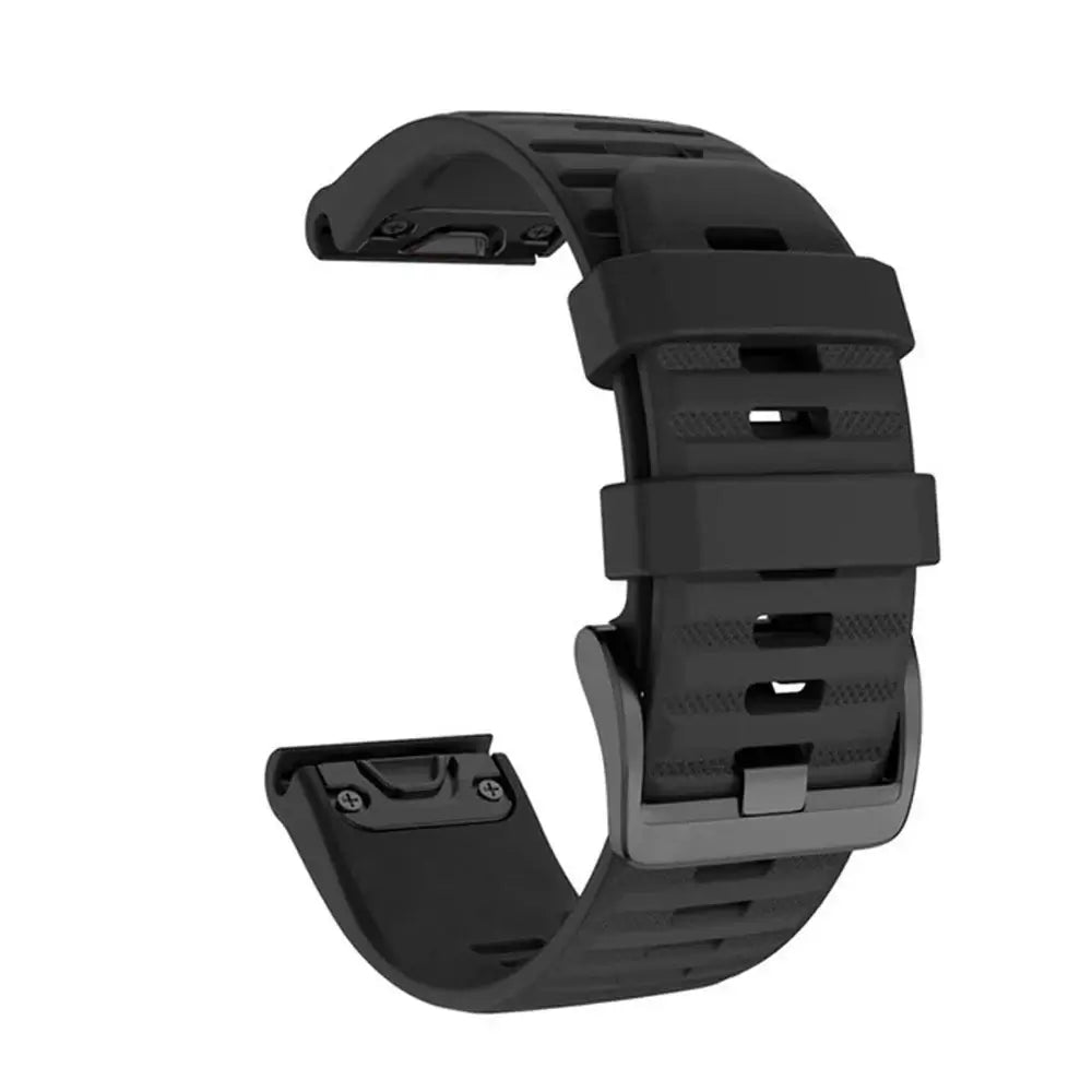 Sportliches Silikon-Uhrenarmband QuickFit Wechselbares Armband für Smartwatch-Fitness 20 mm 22 mm 26 mm | Sansoti