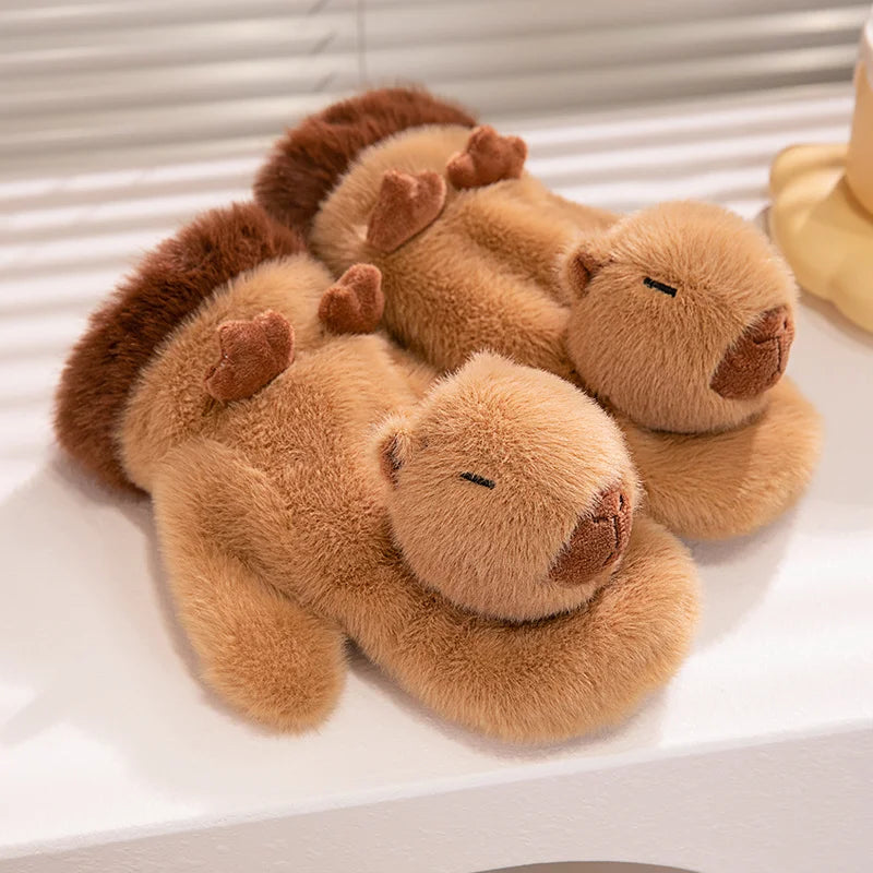 Plush Animal Gloves Unisex Soft Winter Gloves for Children and Adults Warm Comfort | Sansoti