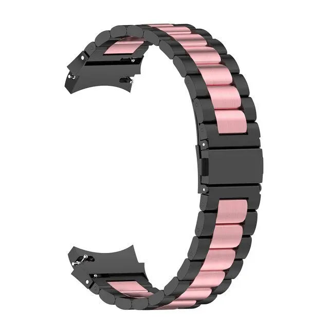 Metallarmband für Smartwatch, 40 mm, 44 mm, 42 mm, 46 mm, 45 mm, verstellbar, Edelstahl, universelles Uhrenarmband, stilvoll und komfortabel | Sansoti