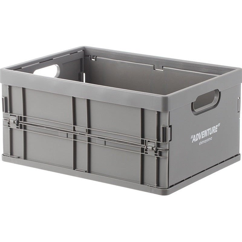 Foldable Storage Crate PP Stackable A4 34x24cm 8kg Desk Documents Books | Sansoti