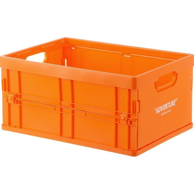 Foldable Storage Crate PP Stackable A4 34x24cm 8kg Desk Documents Books | Sansoti
