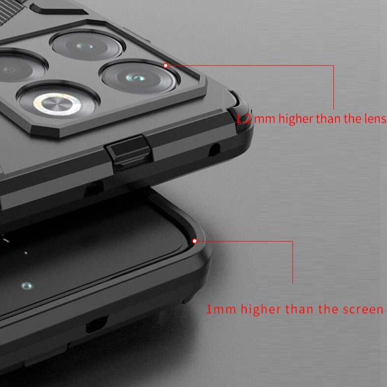 Shockproof Phone Case with Stand for OnePlus 15 13 12 11 10 Nord Black Blue Green Red Protection | Sansoti
