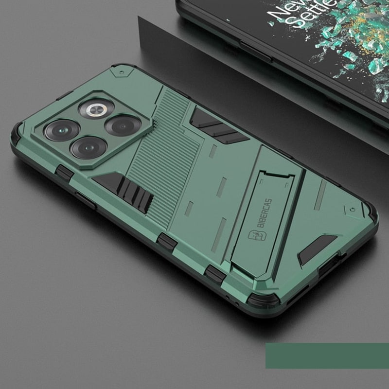 Shockproof Phone Case with Stand for OnePlus 15 13 12 11 10 Nord Black Blue Green Red Protection | Sansoti