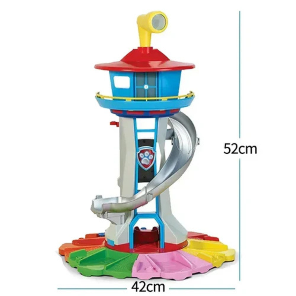 Torre de juegos con tobogán y coches, juguete interactivo para niños, desarrollo de la motricidad, juego de roles, conjunto educativo para interiores a partir de 4 años | Sansoti