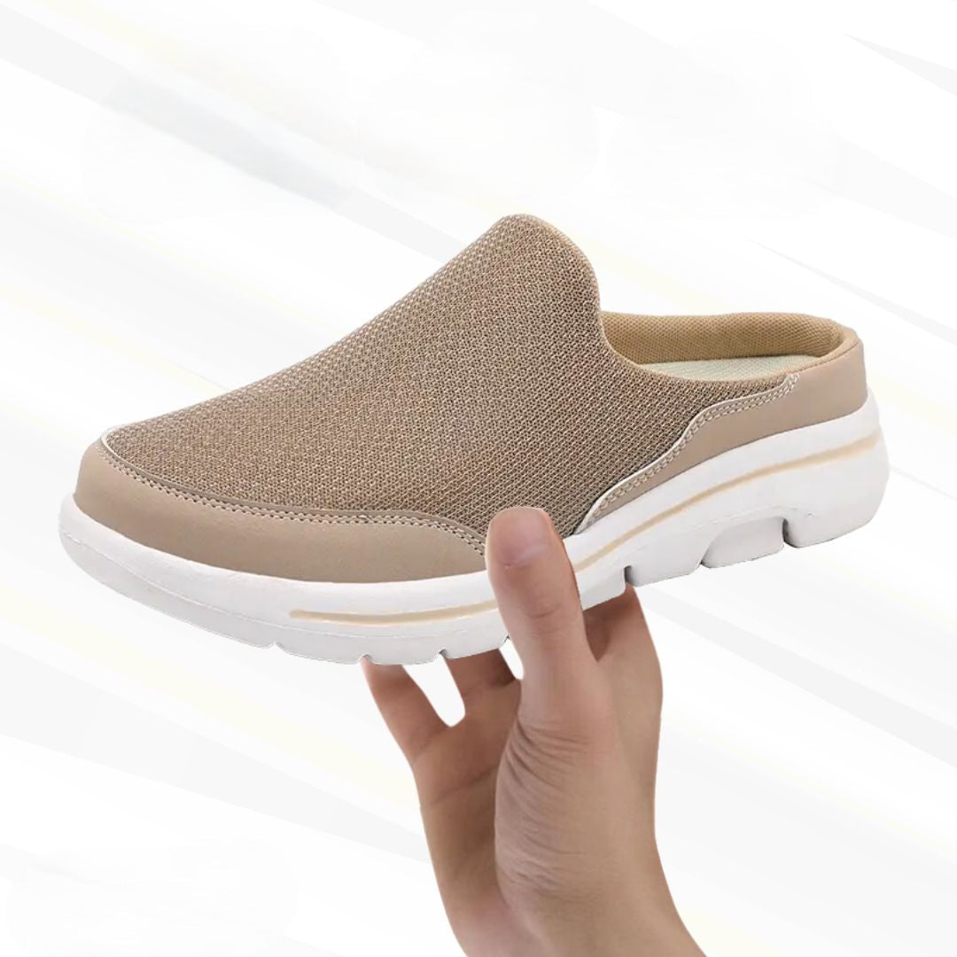 Orthopädische Barfuß-Slipper für Herren in Blau, Grau, Beige und Schwarz, ergonomisch, komfortabel und breit geschnitten zum Gehen und Wandern | Sansoti