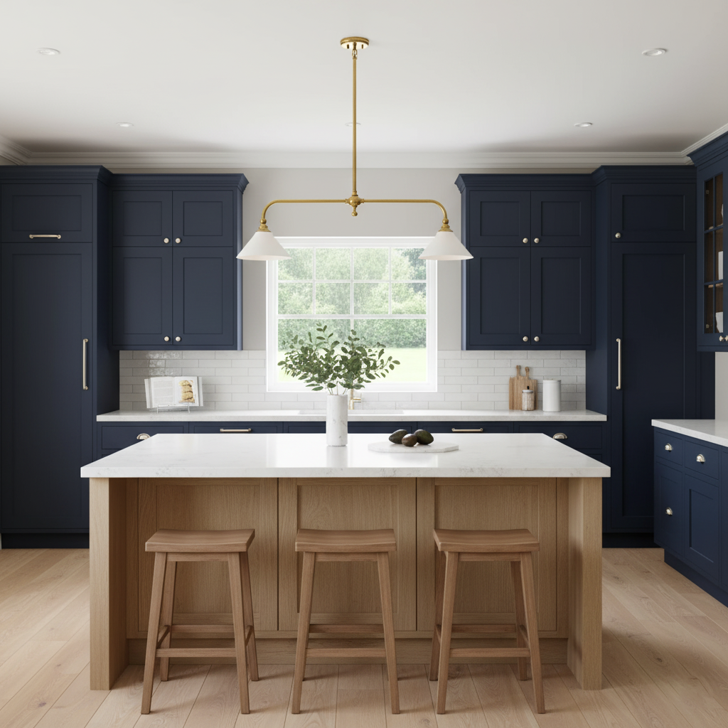 Lámpara colgante de diseño de lujo con pantallas de vidrio blanco para mesa de comedor e isla de cocina, acabado de latón | Sansoti