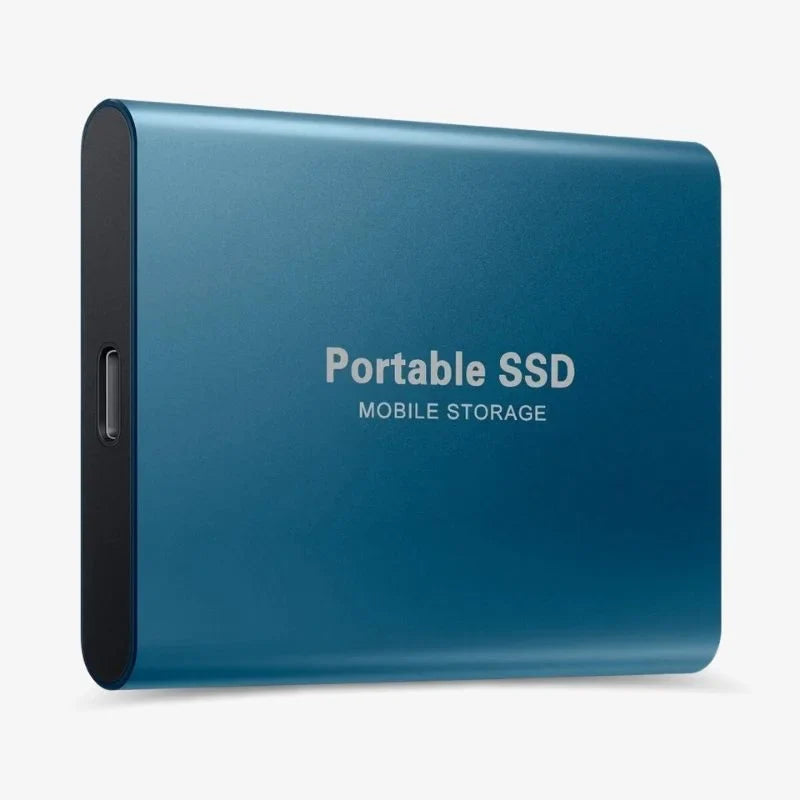 Compact External SSD Hard Drive with Aluminum Case - 1TB to 30TB Capacity - Superfast Data Transfer up to 1050 MB/s | Sansoti