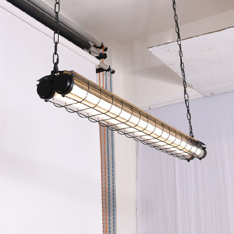 Lineare Hängeleuchte aus Glas, modern, 123 cm, Schwarz, Grün, Silber, Nordic Design, Esszimmer, Küche, Esstisch, Kücheninsel | Sansoti