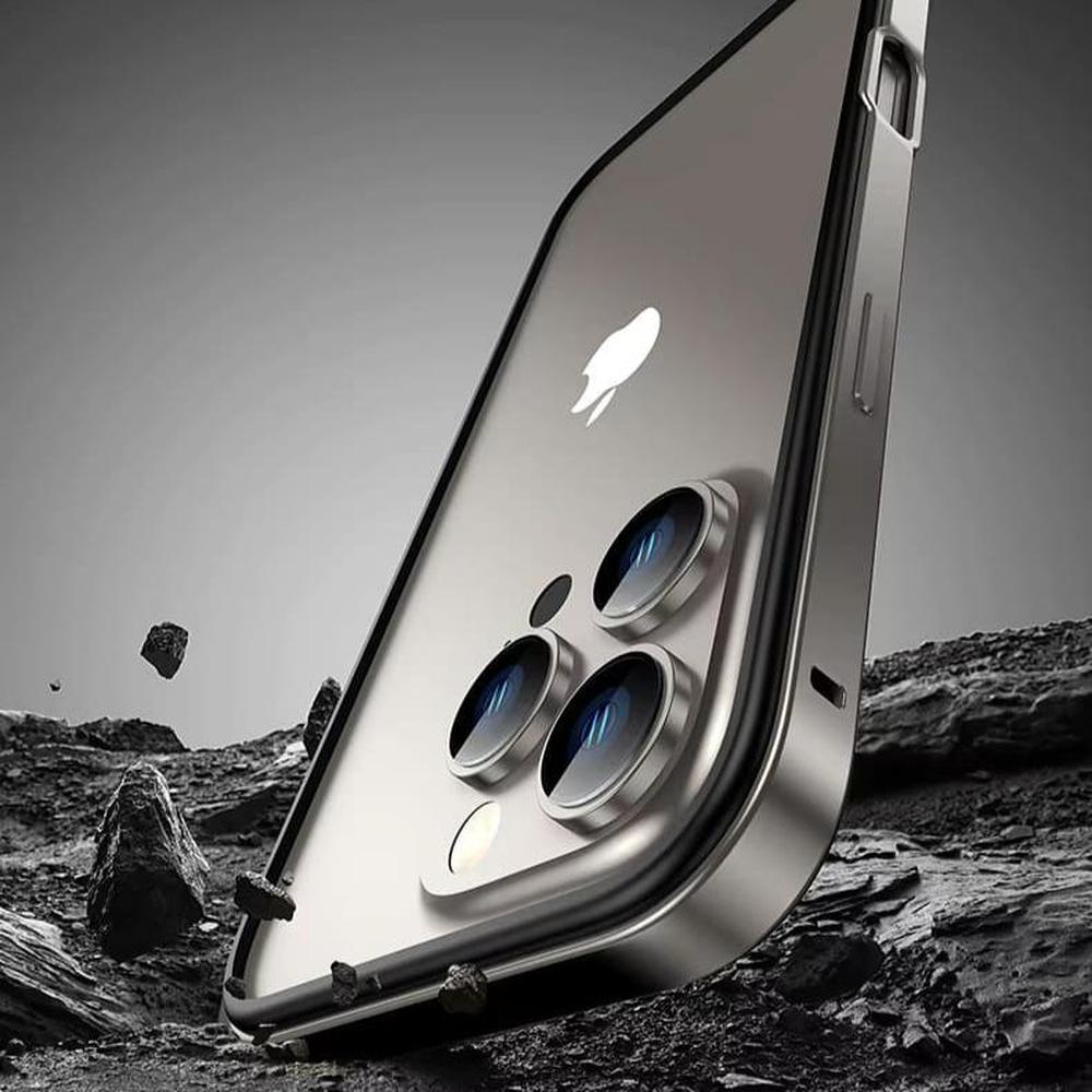 Ultraleichter Aluminium-Bumperrahmen für das iPhone – flaches, randloses Design mit Kameraschutz und zuverlässigem Schutz | Sansoti