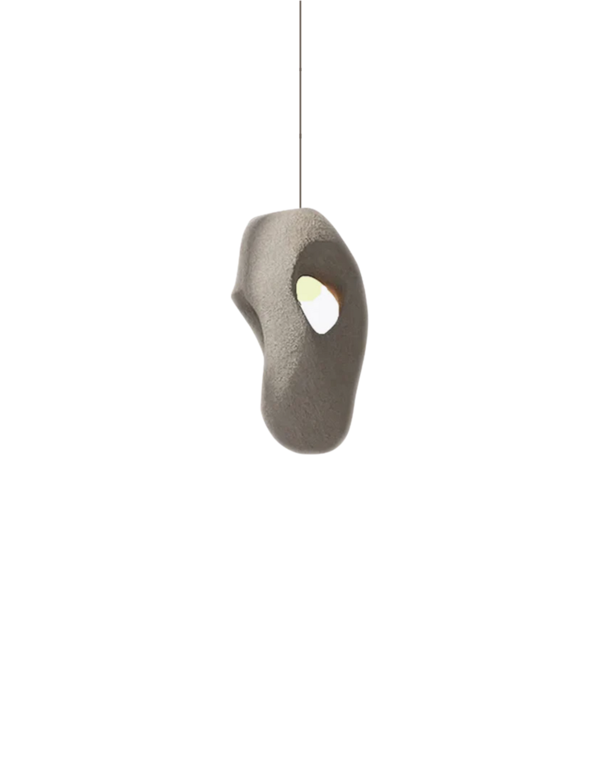 Organic Stone Pendant Lamp – Sculptural Elegance for Modern Interior | Sansoti