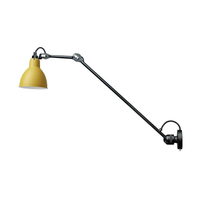 Adjustable Wall Lamp Matte Black 15cm Width with Hinged Arm for Reading Corner Office Work Lamp Modern Design | Sansoti
