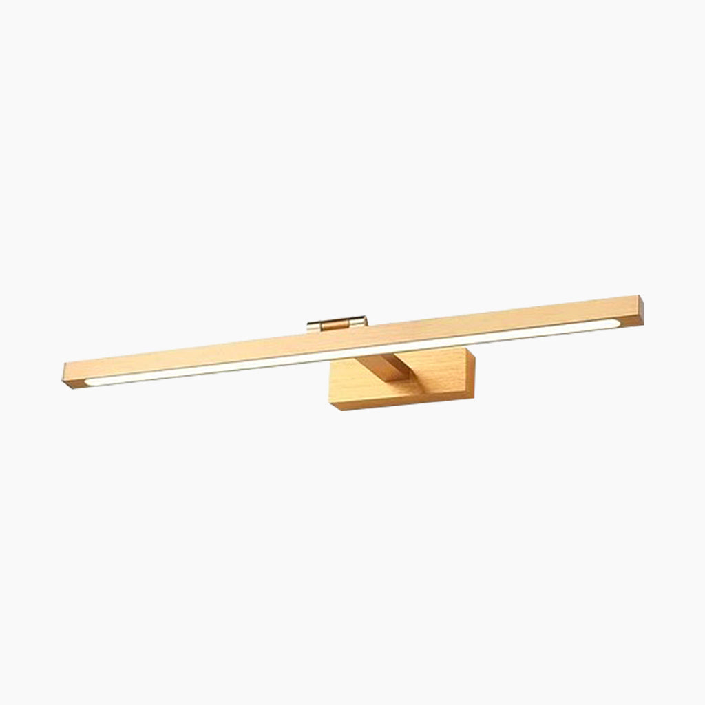 Linear Aluminum LED Wall Light with Adjustable Light Color, Modern Minimalist Design for Living Room | Sansoti