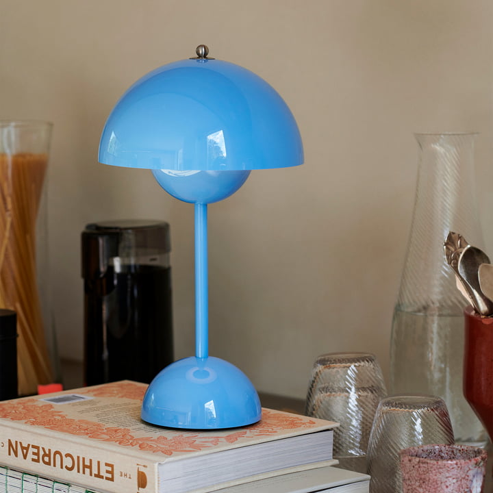Lampe de table champignon LED USB rechargeable sans fil chevet bureau lumière d'ambiance intérieur | Sansoti