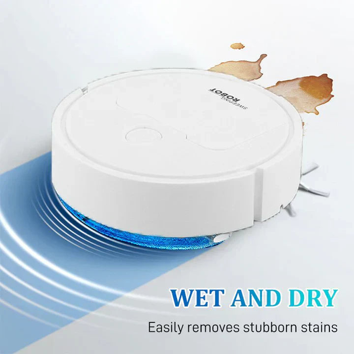 Smart Robot Vacuum Cleaner With Suction And Mopping Function For Daily Clean Floors | Sansoti