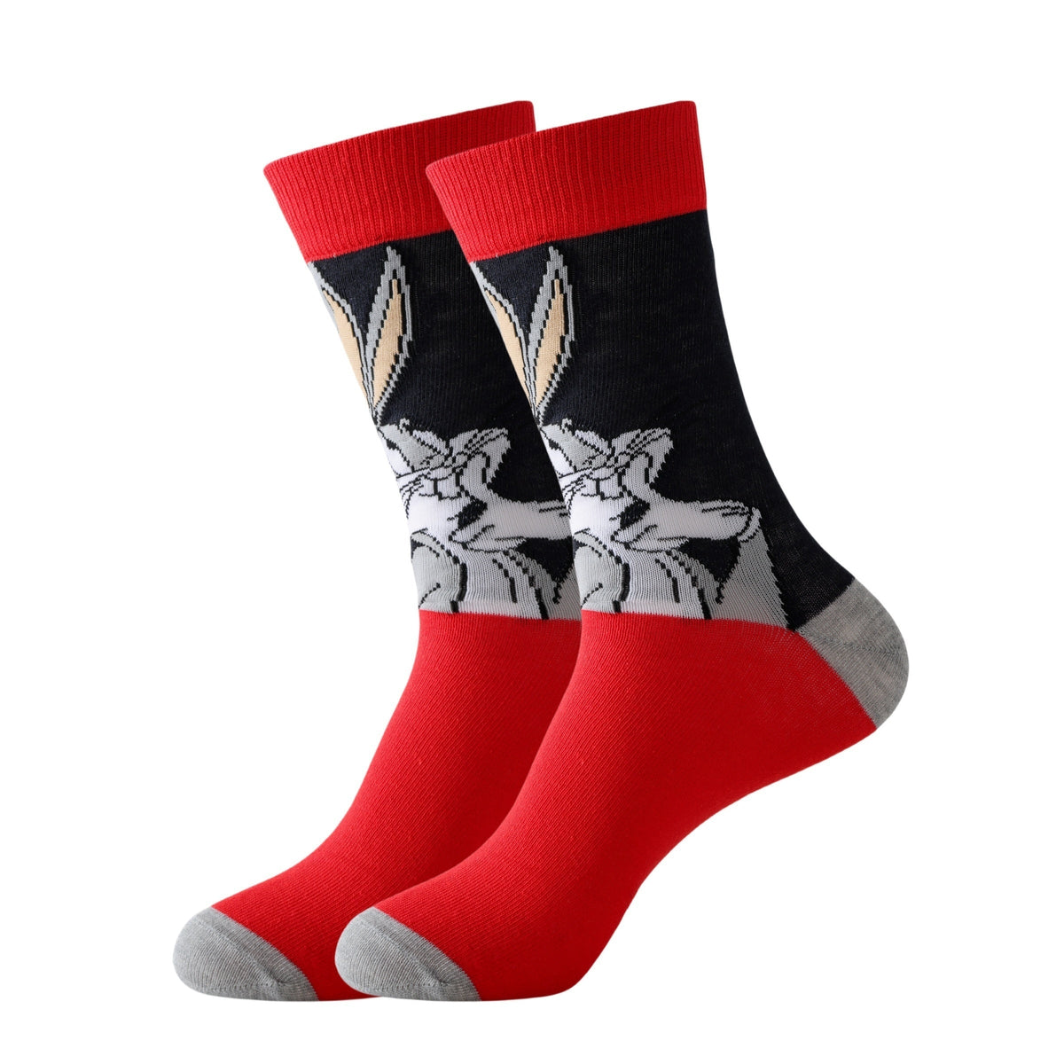 Socks Set of 20 Pairs Cotton Blend Breathable Elastic Unisex Everyday Comfort Colorful Design Feet | Sansoti