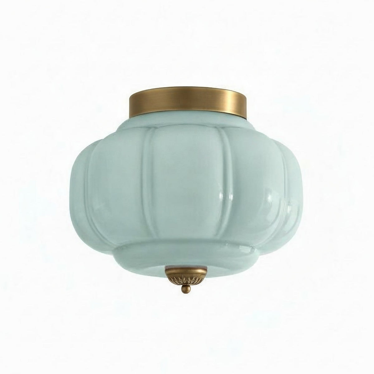 Deckenlampe Milchglas Glas-Schirm Moderne Beleuchtung Skandinavischer Stil Wohnzimmer Esszimmer Schlafzimmer Flush Mount | Sansoti