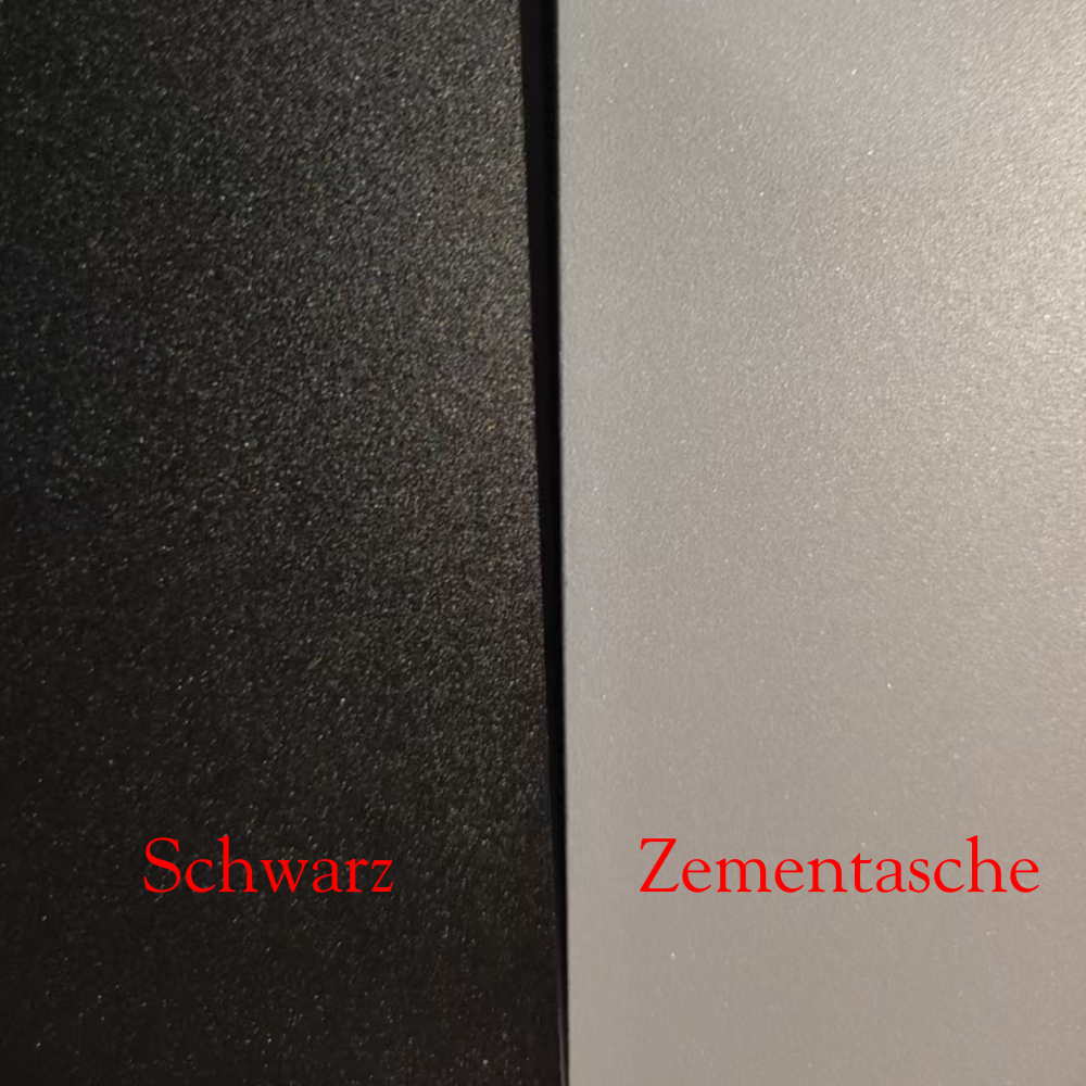 Außenwandleuchte LED Linear Metall Acryl IP65 Garten Flur Schwarz 30-200cm Dimmbar | Sansoti