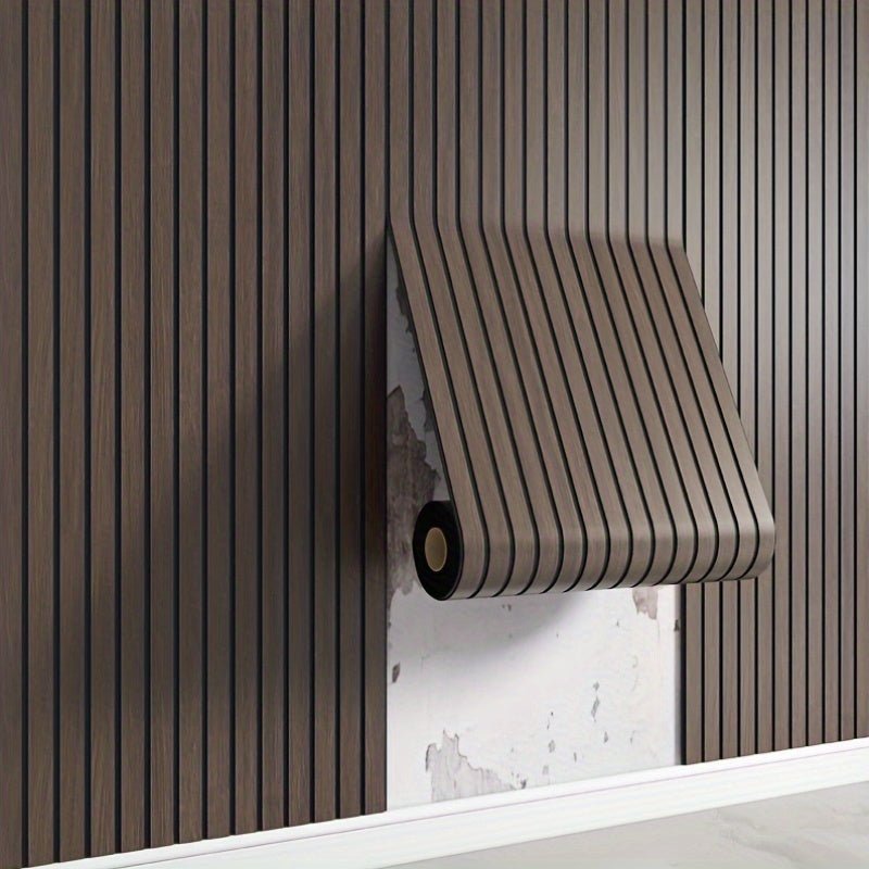 Paneles de pared 3D autoadhesivos con textura de madera para transformar rápidamente las paredes del salón y el dormitorio | Sansoti