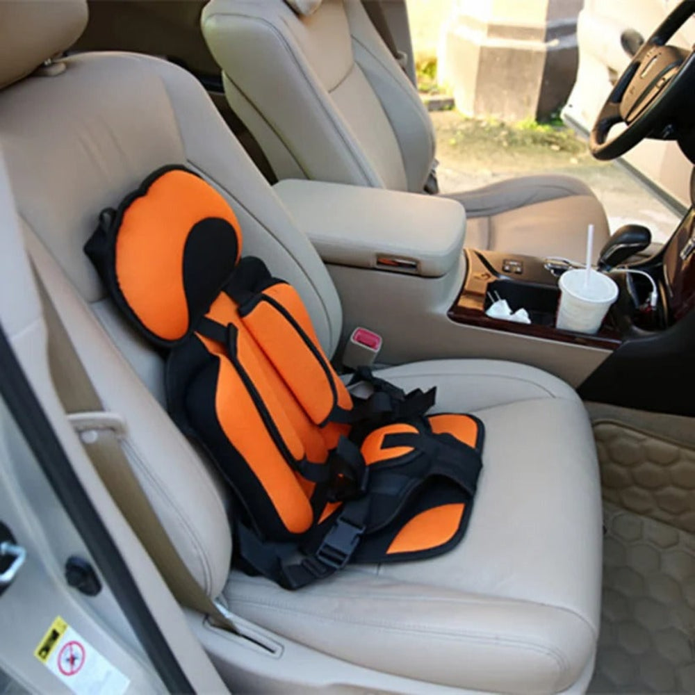 Portable Child Safety Harness with 5-Point Seat Belt, Foldable for Car Seats and Home, Ages 1-14, Safe Travel for Children | Sansoti